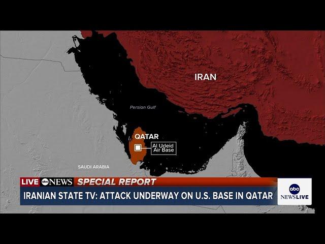 ABC NEWS SPECIAL REPORT: Iran launches attack on US base in Qatar