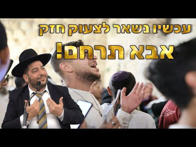 עכשיו נשאר לצעוק חזק - אבא תרחם!- הרב אפרים שרבני