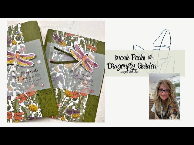 Sneak Peek!!  Dandy Dragonfly Garden Suite January 2021 Stampin' Up!