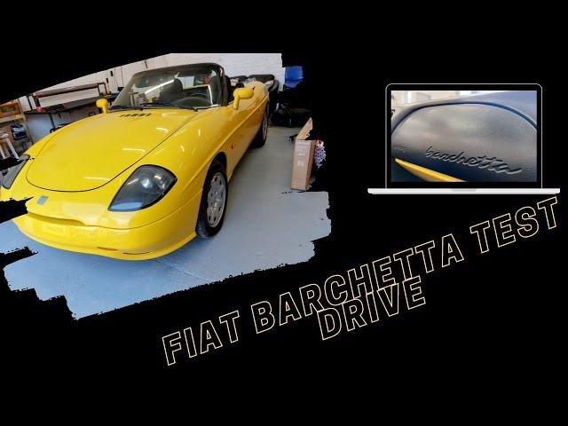 Test Drive: Fiat Barchetta little italian cabriolet with lots of charm