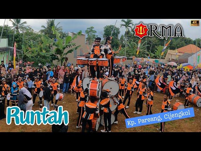 Atraksi Mata Tertutup Quintom ‼️ Runtah versi Drumband RMA Corps || Kp. Pareang, Cijengkol