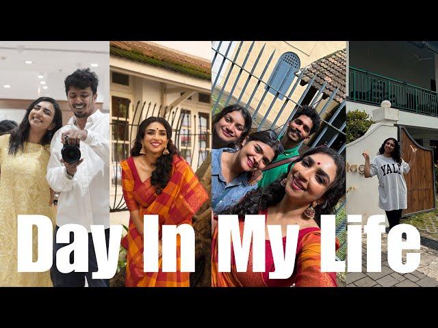 Day in my life | Fort Kochi | BTS of shoot | Meeting friends