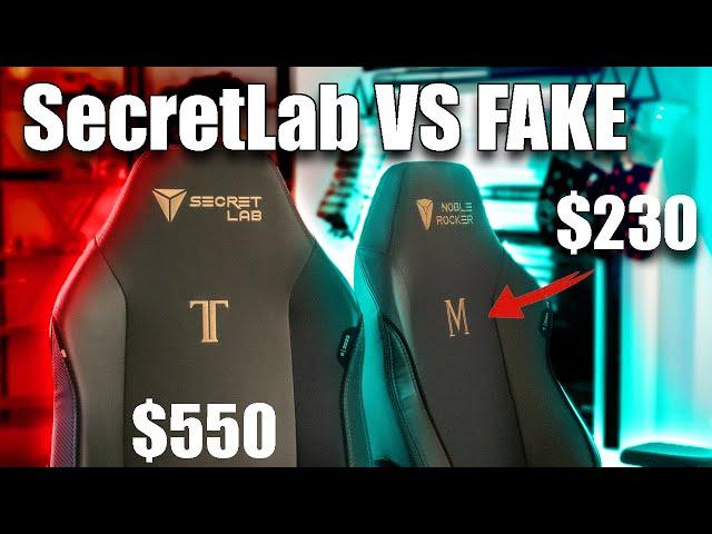 Secretlab Titan Evo ($550) vs NobleRocker ($230) Gaming Chair