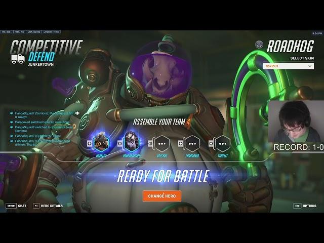 HARBLEU HAMMOND + ROADHOG GAMEPLAY OVERWATCH 2 SEASON 11