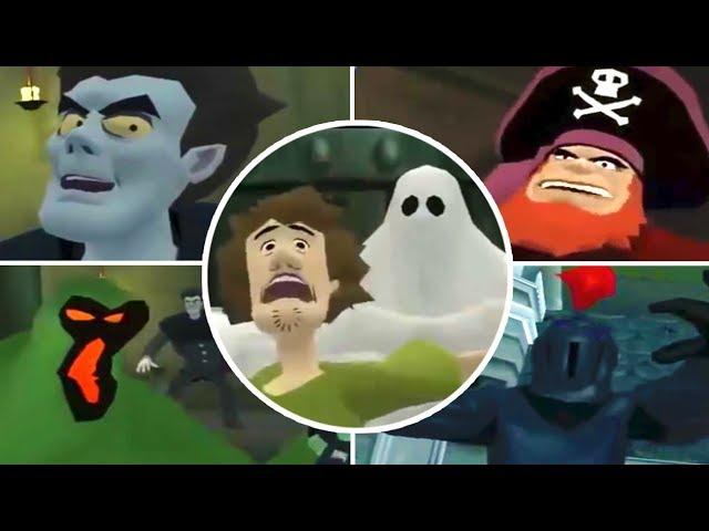 Scooby-Doo! Night of 100 Frights All Bosses | Boss Fights  (PS2, Gamecube, XBOX)