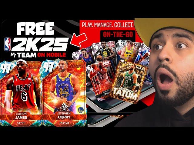 2K Gave Us the BIGGEST NBA 2K25 MyTeam MOBILE Update and Galaxy Opals with More Coming!