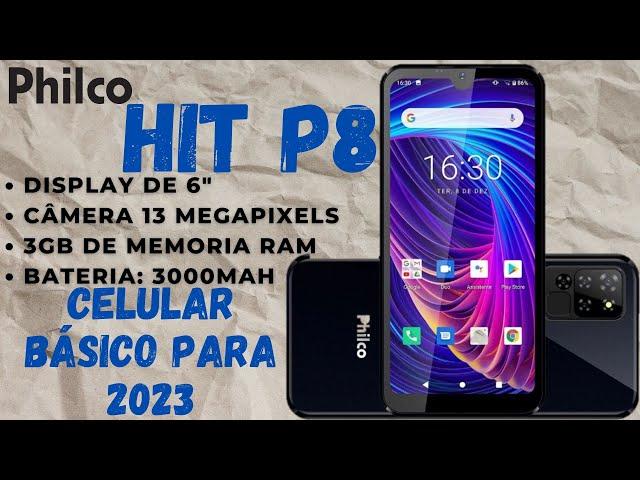 Review e Unboxing: Smartphone Philco hit P8 - Um dos melhores celulares básico.