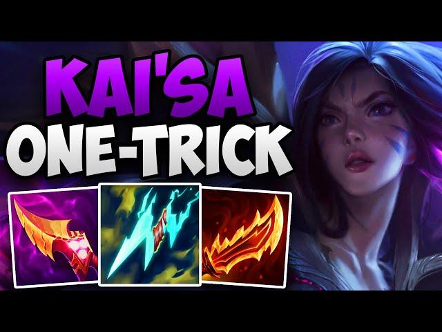 CHALLENGER KAI'SA ONE-TRICK FULL ADC GAMEPLAY | CHALLENGER KAI'SA ADC GAMEPLAY | Patch 14.5 S14