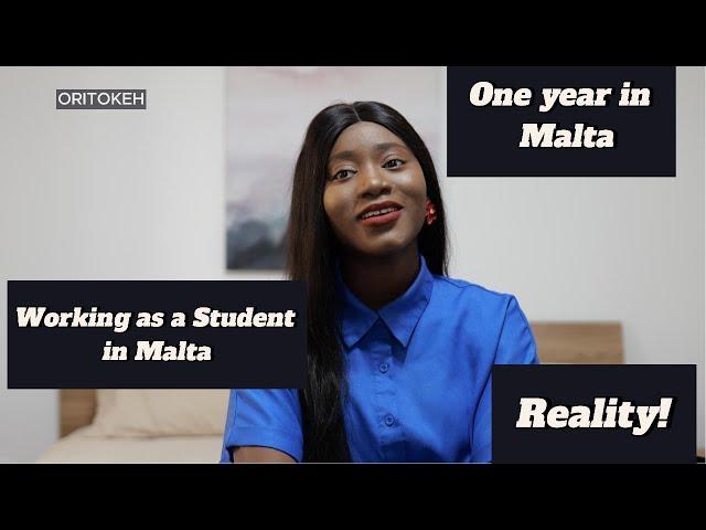 Working as a student in MALTA | One year in Malta | Reality