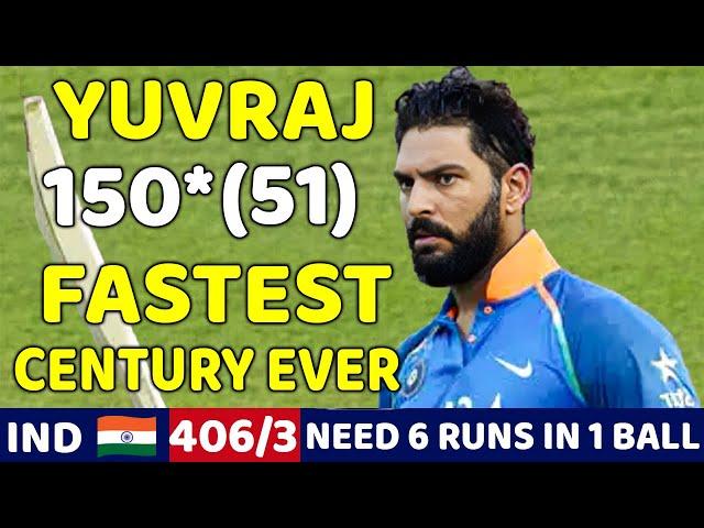 YUVRAJ SINGH MASSIVE BATTING 150* RUNS | INDIA VS ENGLAND ODI 2016 | SHOCKING BATTING EVER