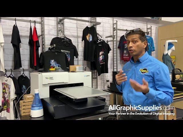 AGS Full Live Demo: Polyprint DTG and Viper Maxx On-Demand T Shirt Printing