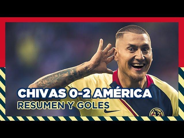 Resumen | Guadalajara 0 - 2 América | Liga MX - Clausura 2019 - Liga MX - Jornada 11 | Club América