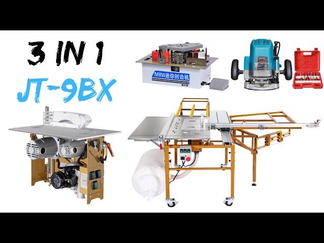 JT-9BX Assembling - Multi-Functional Woodworking Machine