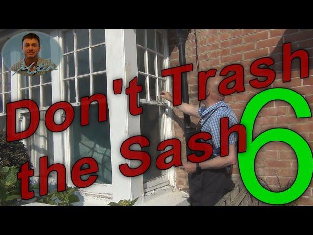 Installing Staff Beads & Seals - Sash Window Restoration Part 6