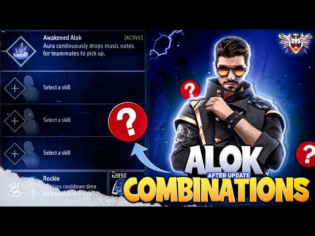 (AFTER UPDATE) ALOK CHARACTER BEST COMBINATION || BEST CHARACTER COMBINATION FOR CS RANK & BR RANK