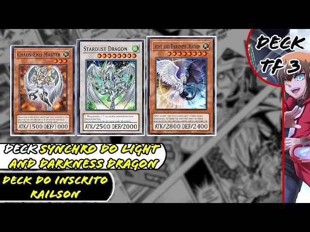 Yu-Gi-Oh! GX Tag Force 3 - |DECK| - SYNCHRO DO LIGHT AND DARKNESS DRAGON