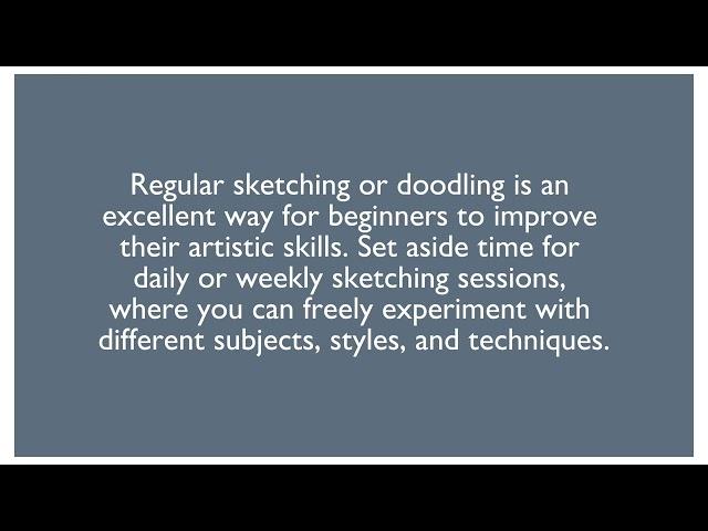 Improve At Art (Very Basic Guide)