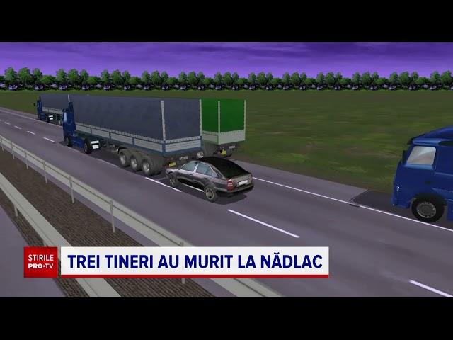 Trei persoane au decedat într-un accident pe A1, în apropiere de Nădlac