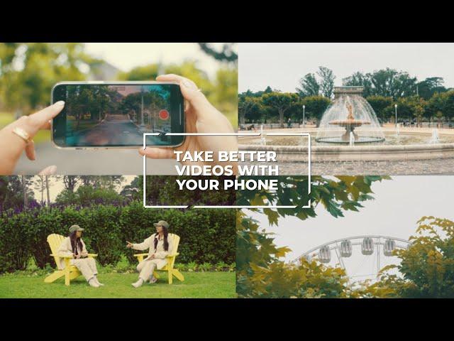 your PHONE is a GREAT camera | Tips for CINEMATIC Smartphone Filmmaking