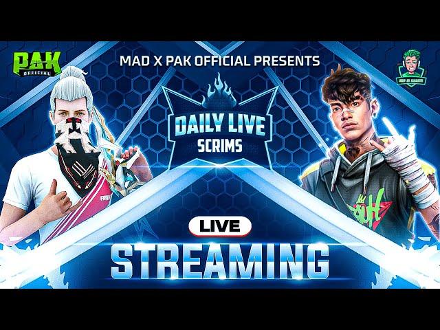 10 PM ONE DAY SCRIM ||  Presented By : Yuvi x Mad ||  @FreeFireEsportsPakistan