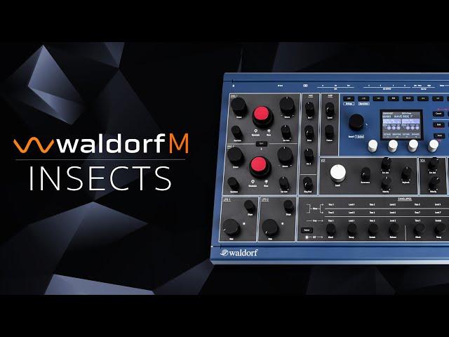 Waldorf M Presets for Ambient and Techno (no talking) - Insects Sound Pack