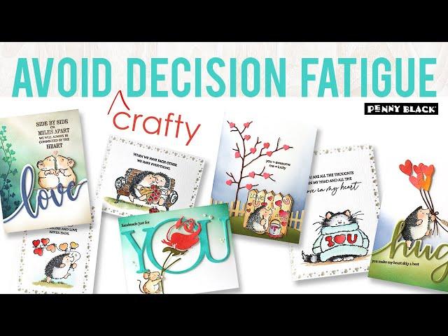 Tips to Avoid Crafty Decision Fatigue | Behind the Scenes - Professional Cardmaker Design Process