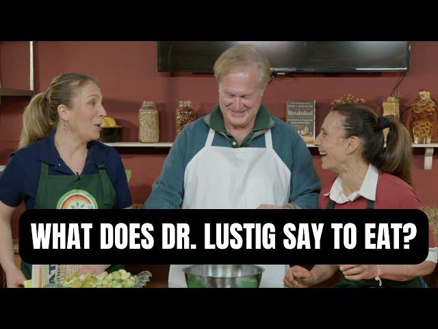 Dr. Robert Lustig gets into the kitchen and shows us how to heal fatty liver and metabolic syndrome