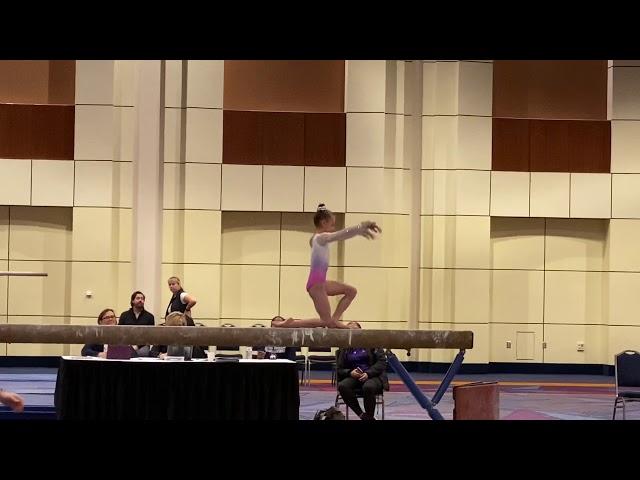 Beam routine #gymnastics