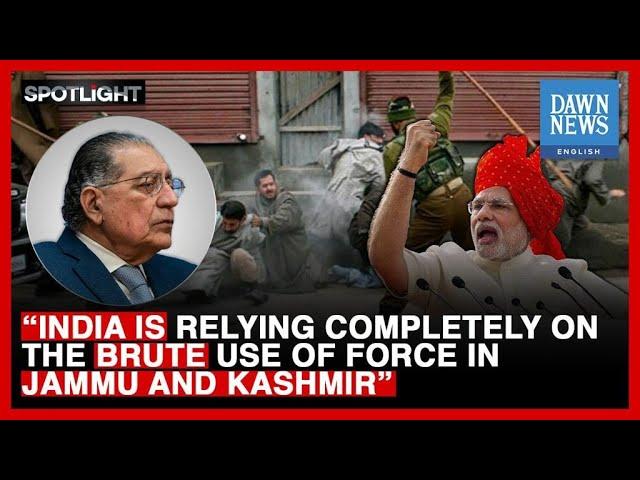 India Relying Completely On Brute Use Of Force In Jammu And Kashmir: Munir Akram | Dawn News English