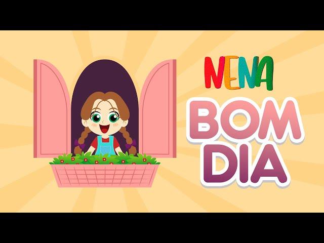 Bom dia | Cante com Nena 1 | Música Gospel Infantil | Desenho