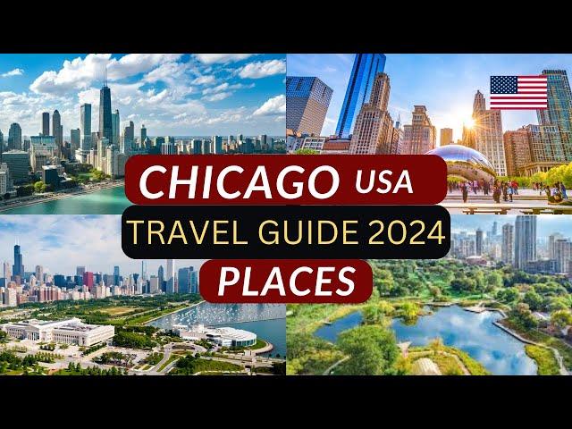 10 Best Places To Visit In Chicago USA - Top Attractions 2024! Travel Video