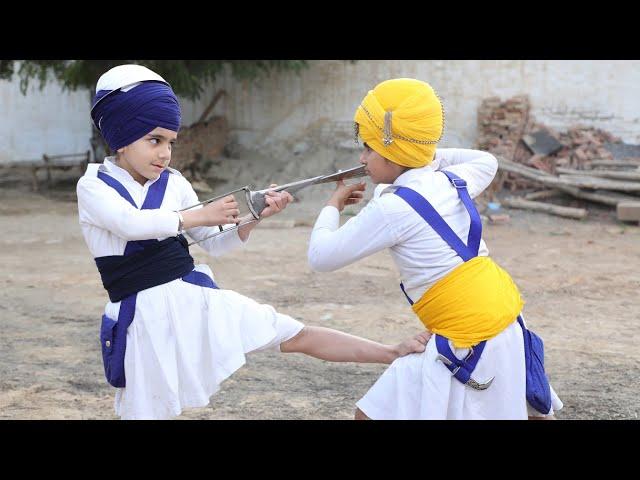 SIKH KIDS AWESOME PLAYING GATKA 2 | SHAHEED BABA DEEP SINGH JI SATKAR GATKA AKHARA | 2020