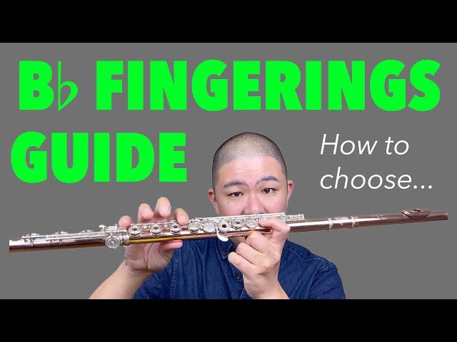 Choosing the Best Bb Fingering on Flute [Tips & Tricks 02]