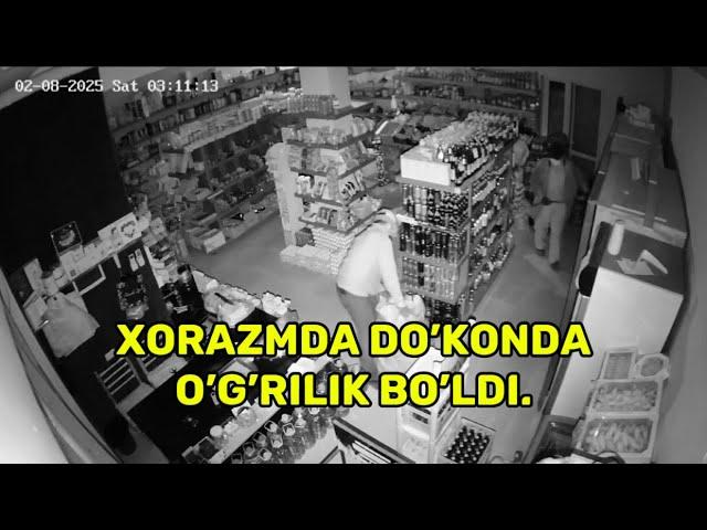 Диққат Хоразмда ўғрилик.