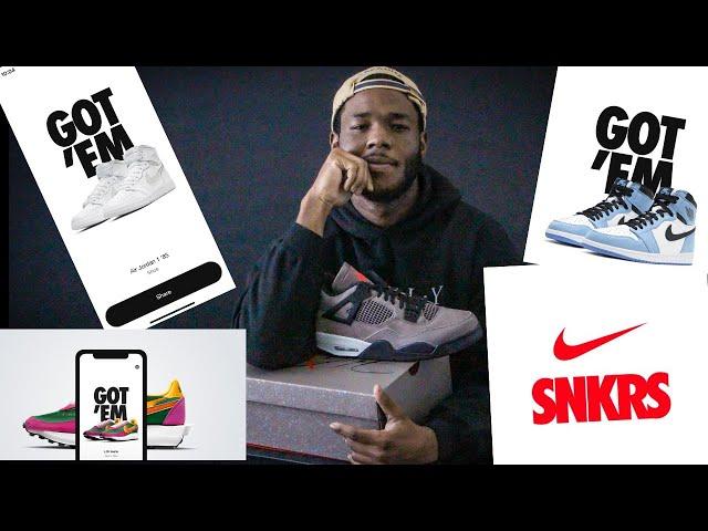 HOW TO WIN on NIKE SNKRS APP in 2022 | Manual Method - HIT WITHOUT A BOT #nike #snkrs #release