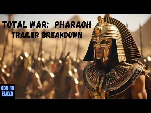 Total War Pharaoh Trailer Dynasties Map Expansion Breakdown