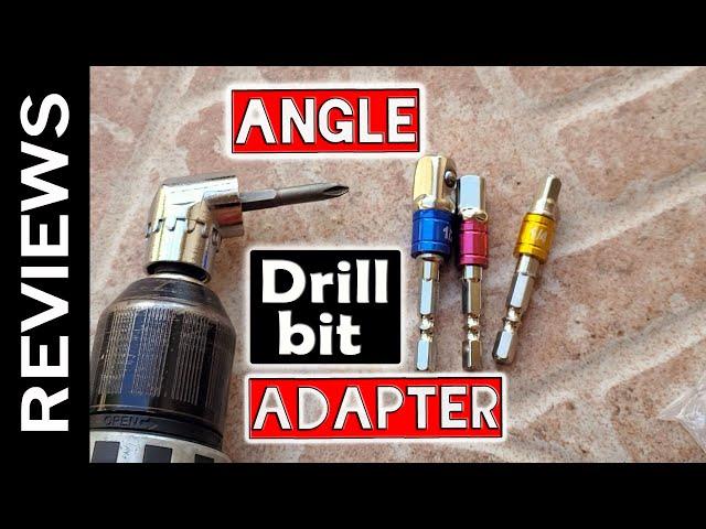 105 Degree Right Angle Drill Bit Adapter - Review