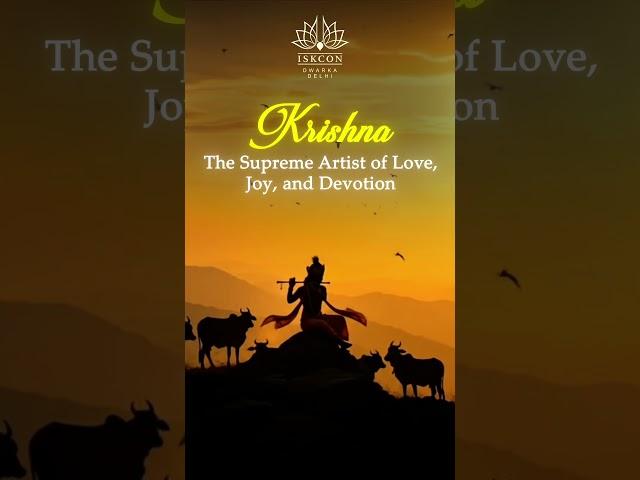  With every note of His flute, He paints the world with love, joy, and divine devotion.