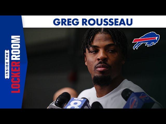 Greg Rousseau: “We Grew A Lot This Year” | Buffalo Bills