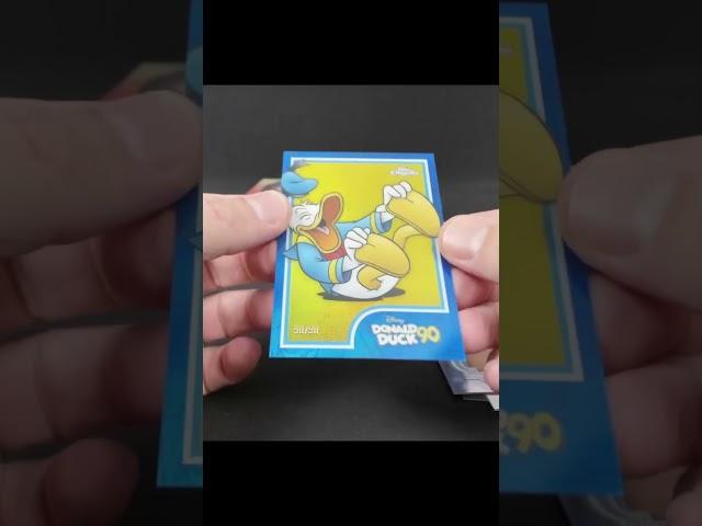 2024 Topps Disney Chrome Donald Duck 90th Anniversary Blue #disney #topps #groupbreaks