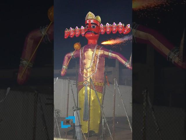 Ravan Dahan 2024 | Biggest Ravan big Ravan Dahan | Hyderabad | Amberpet #RavanDahan