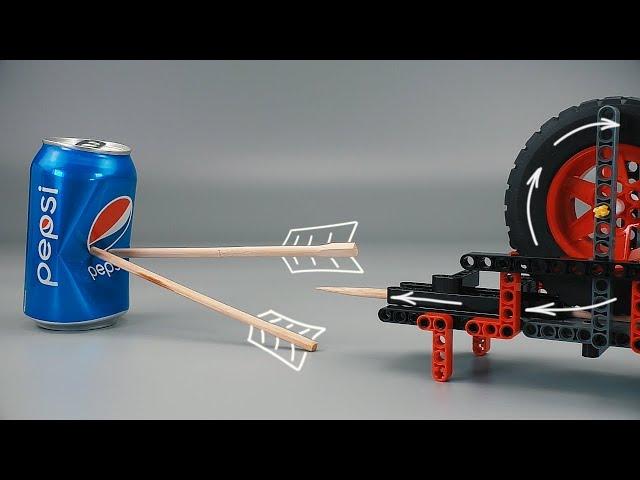  Chopsticks Gun - Lego Technic  - #lego Experiments