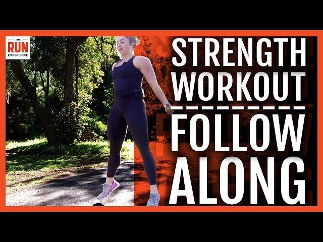Follow Along Running Strength Workout