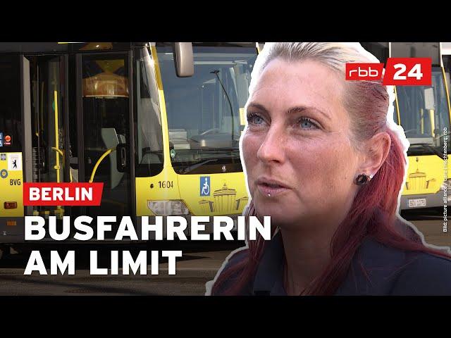 Busfahrerin in Berlin: Harte Arbeit, wenig Anerkennung