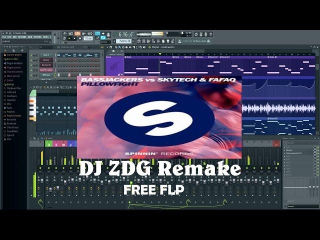 Bassjackers vs Skytech & Fafaq - Pillowfight (FL Studio Remake) [Free FLP]