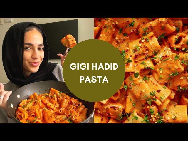 HOW TO MAKE TIKTOK'S VIRAL GIGI HADID PASTA! Quick and Easy