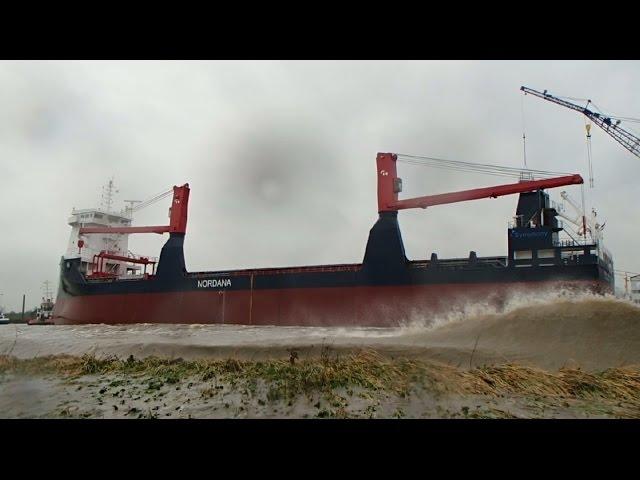 NORDANA SEA Stapellauf / Launch / Tewaterlating at Ferus Smit yard Leer