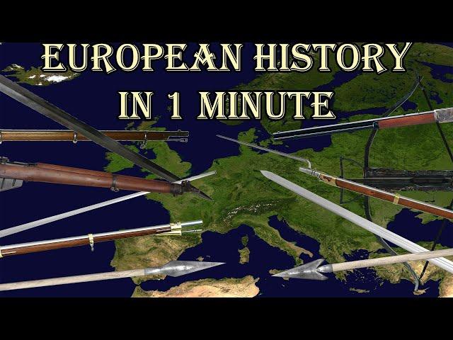 European History in 1 Minute