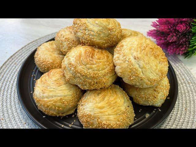 Super puffy and crispy Uzbek SAMSA