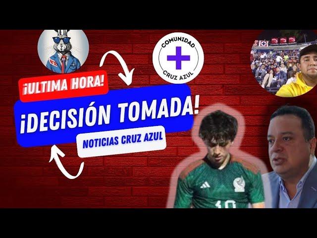 ¡SORPRESA! Cruz Azul CONFIRMA DECISION TOMADA ¿LLEGA JORDAN CARRILLO?